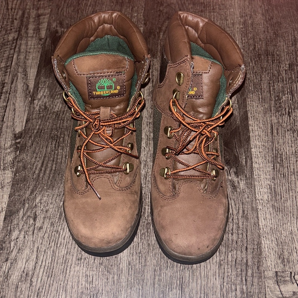 Timberland’s size 5.5 grade school